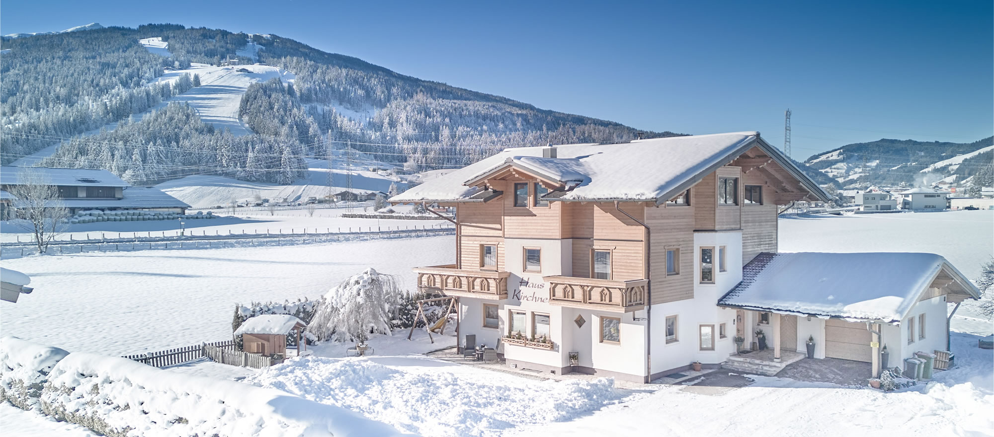 Appartements Kirchner in Flachau im Winter 