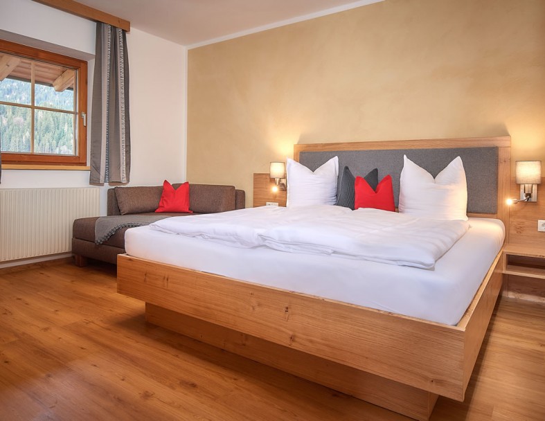 Schalfzimmer in Appartement B