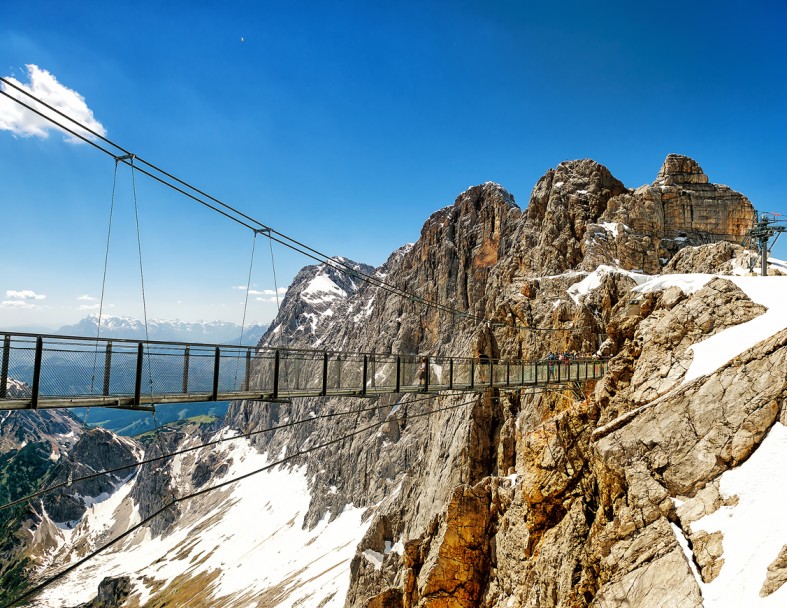Hängebrücke am Dachstein
